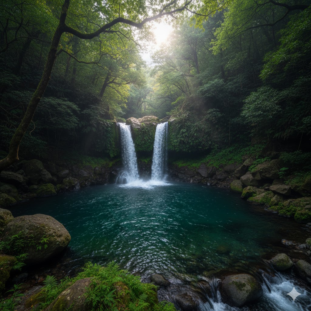 제주도 원앙폭포